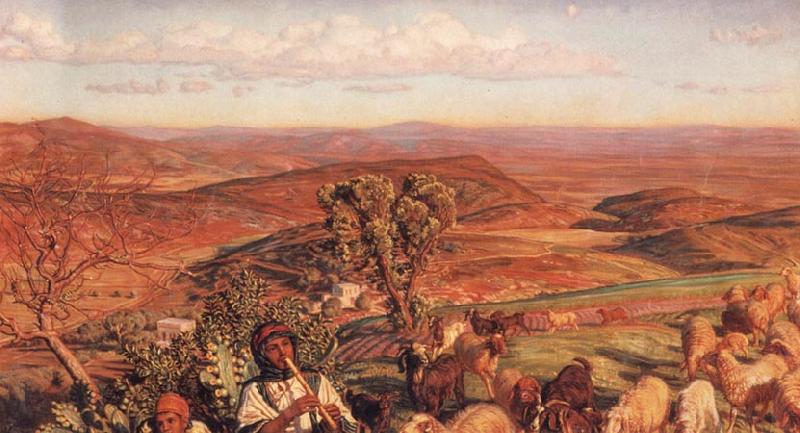 William Holman Hunt The Plain of Esdraelon from the Heights above Nazareth Sweden oil painting art